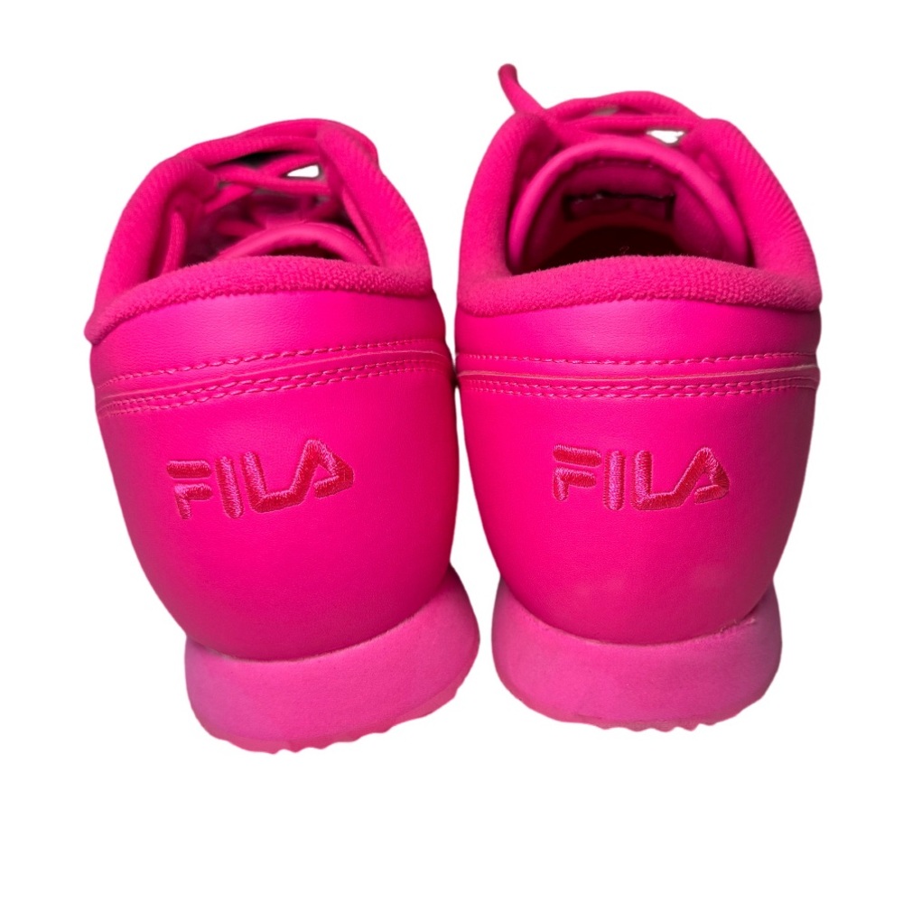 New Fila Women's Pink Sneakers - Picture 3 of 4